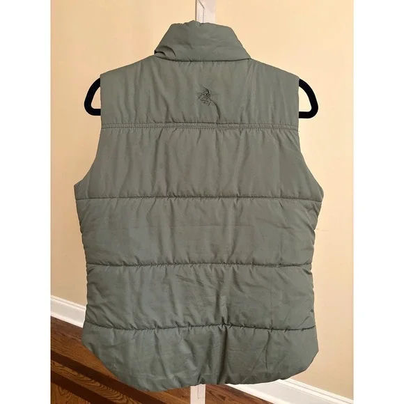 Legendary Puffer Toggle Vest Hunter Green Medium - Picture 4 of 11